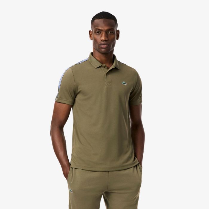 Εικόνα της Ανδρική Ultra Dry Branded Stripe Tennis Polo Μπλούζα