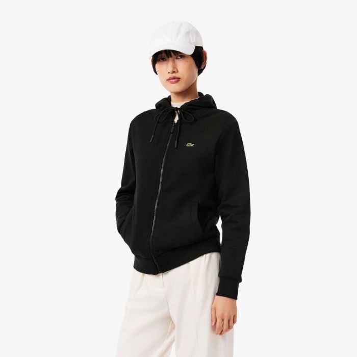 Εικόνα της Γυναικείο Zipped Fleece Hoodie Φούτερ