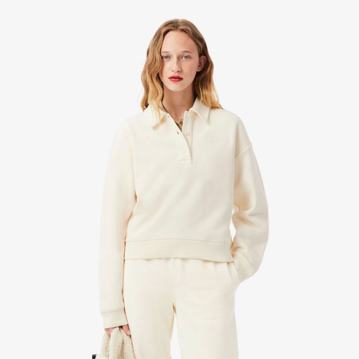 Εικόνα της Γυναικείο Polo Collar Φούτερ