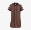 Γυναικείο Monogram Jacquard Polo Φόρεμα Slim Fit