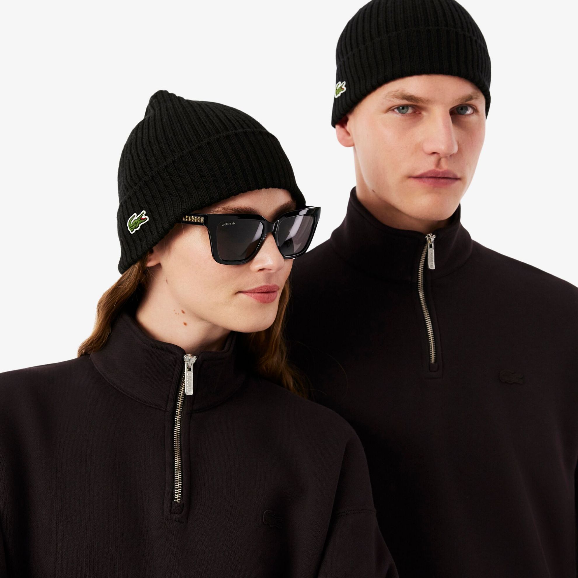 Εικόνα της Unisex Lacoste Ribbed Μάλλινος Σκούφος