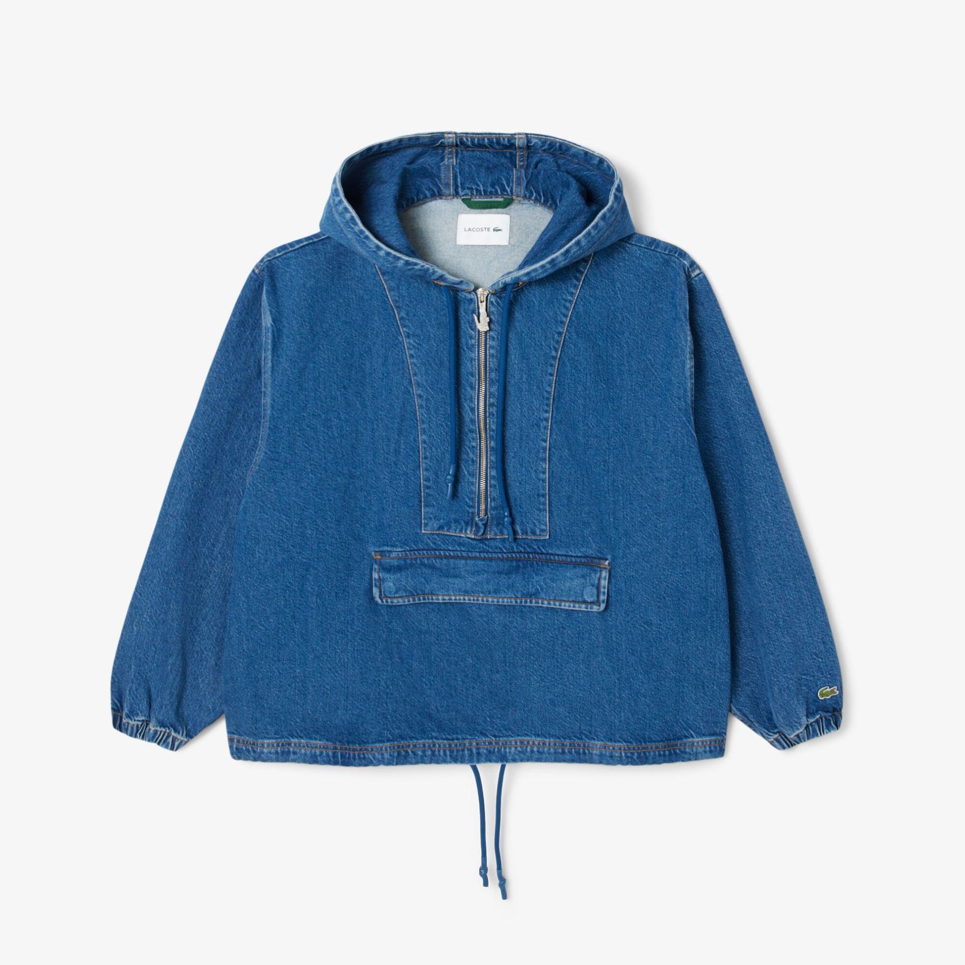 Εικόνα της Γυναικείο Oversized Denim Popover Jacket