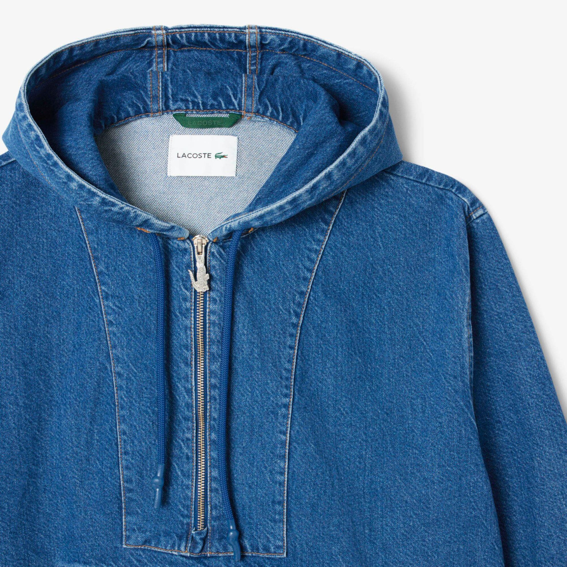 Εικόνα της Γυναικείο Oversized Denim Popover Jacket