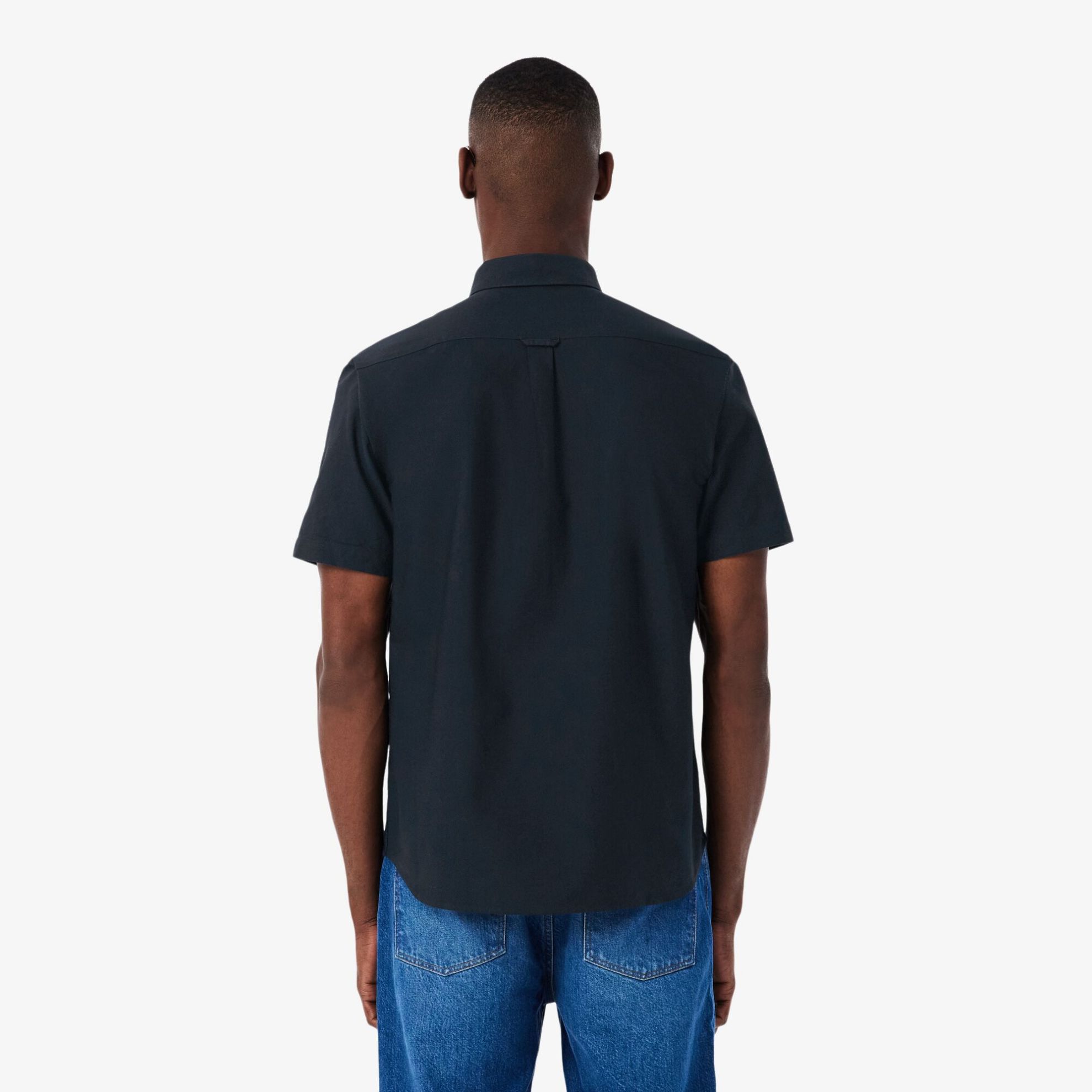 Εικόνα της Ανδρικό Κοντομάνικο Oxford Πουκάμισο Regular Fit