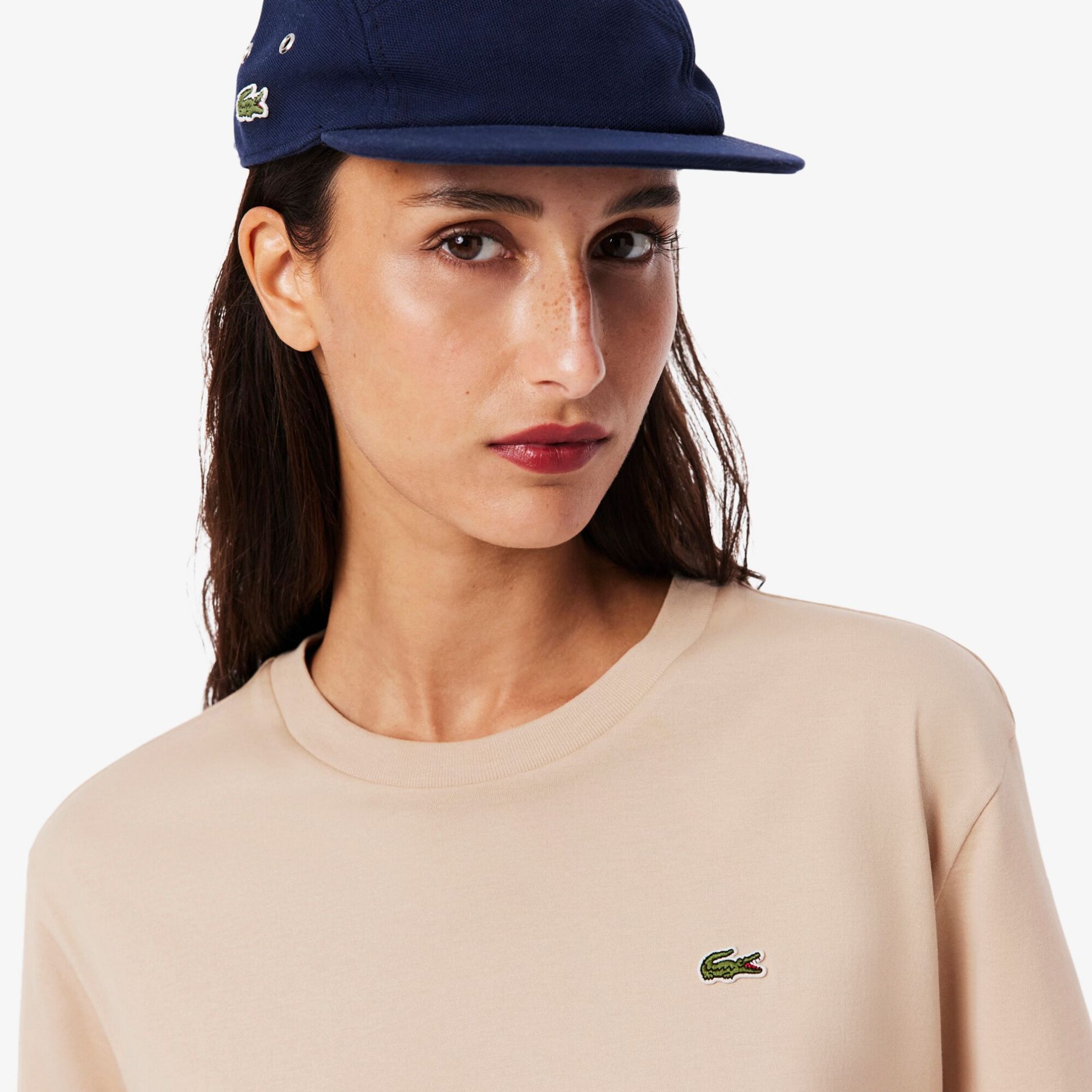 Εικόνα της Γυναικείο Lightweight Cotton Pima Jersey T-shirt Relaxed Fit