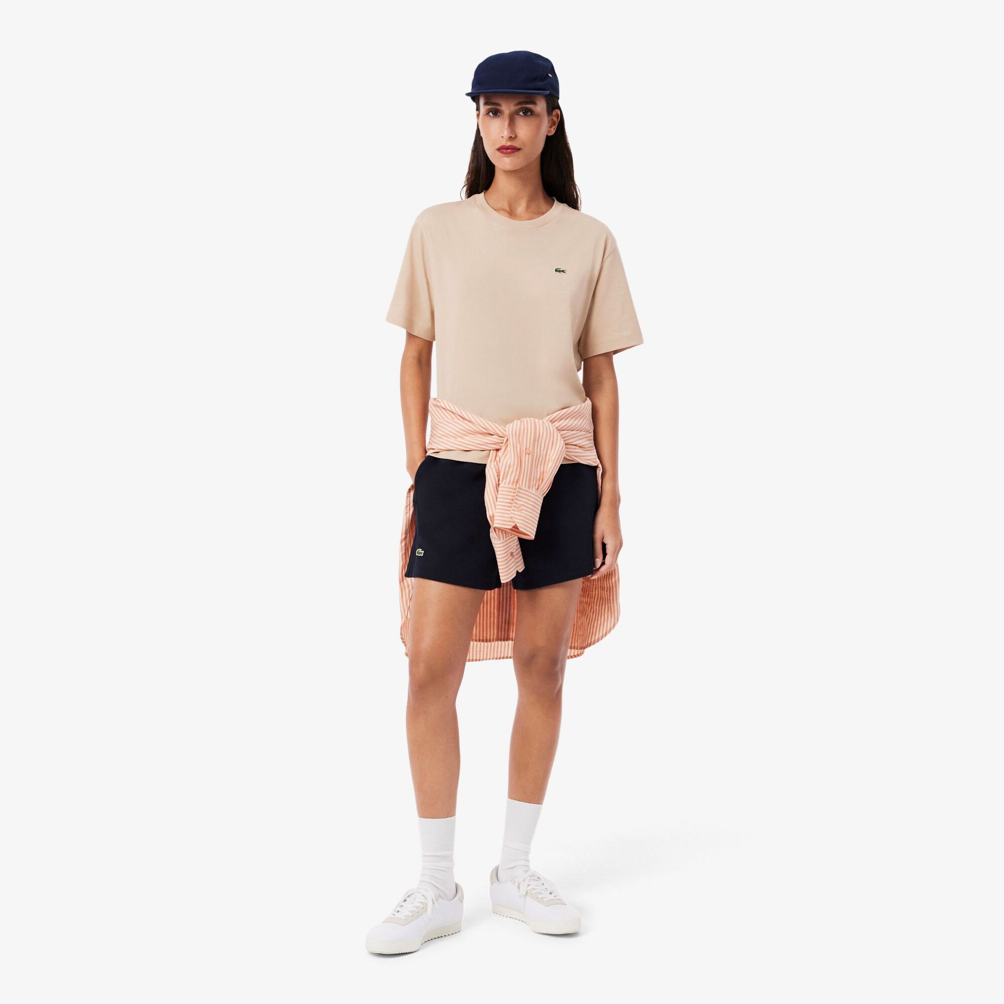 Εικόνα της Γυναικείο Lightweight Cotton Pima Jersey T-shirt Relaxed Fit