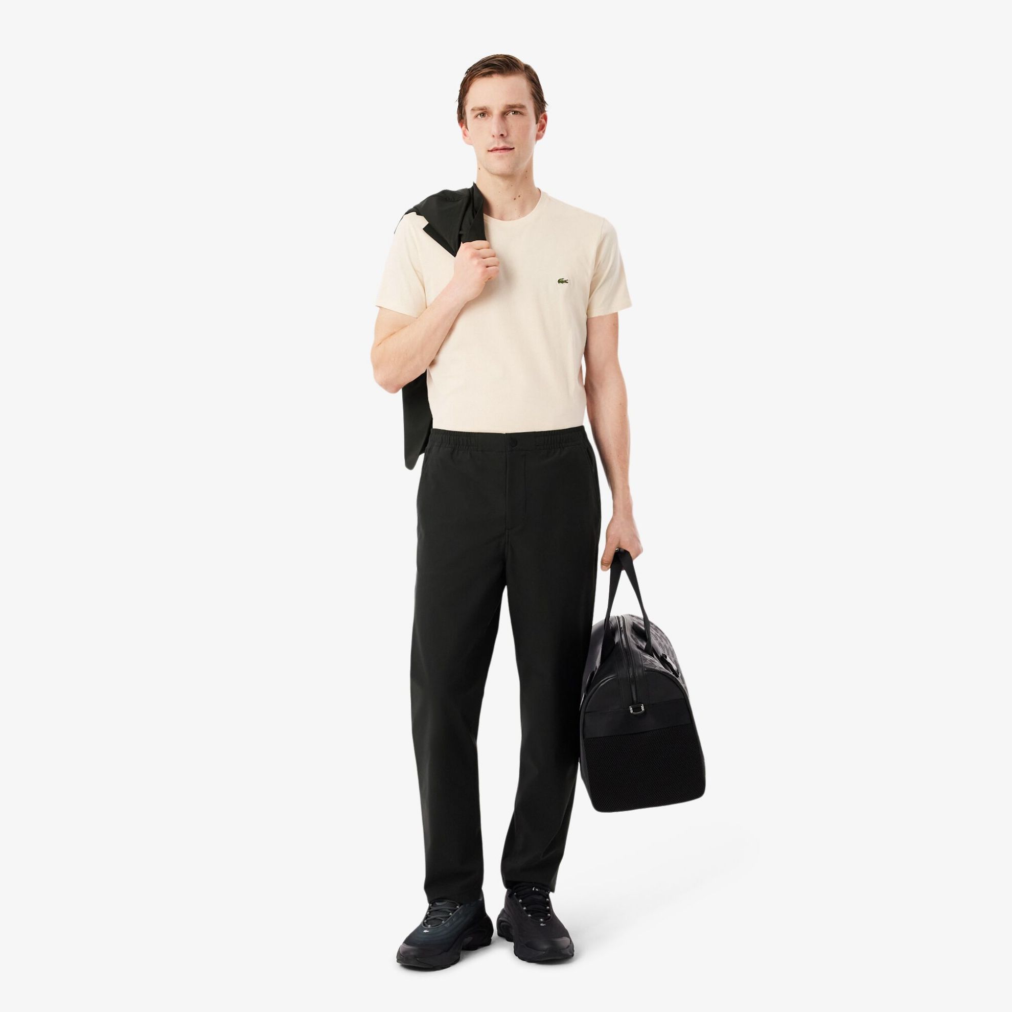 Εικόνα της Ανδρικό T-shirt Pima Cotton Jersey με Λαιμόκοψη