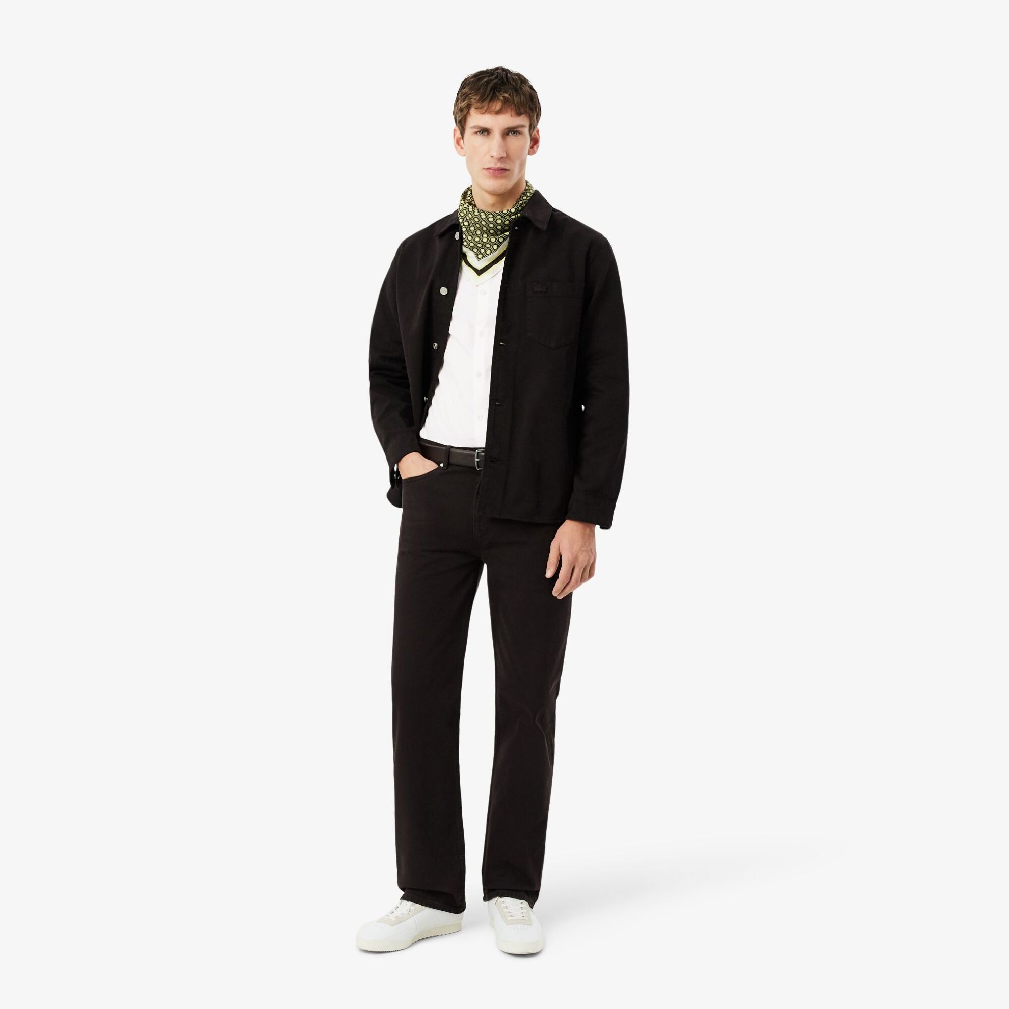 Εικόνα της Ανδρικό Stretch Poplin Πουκάμισο Slim Fit