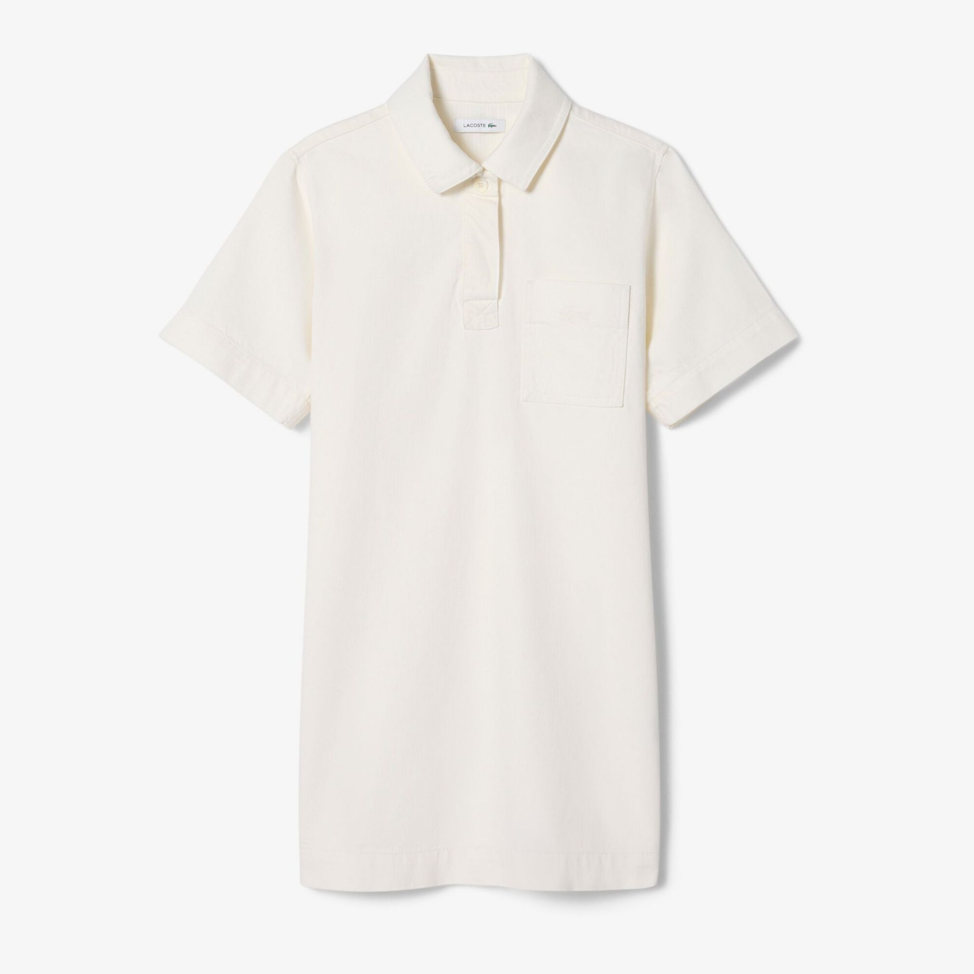 Εικόνα της Oversized Denim Polo Φόρεμα