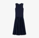 Γυναικείο Αμάνικο Pleated Φόρεμα