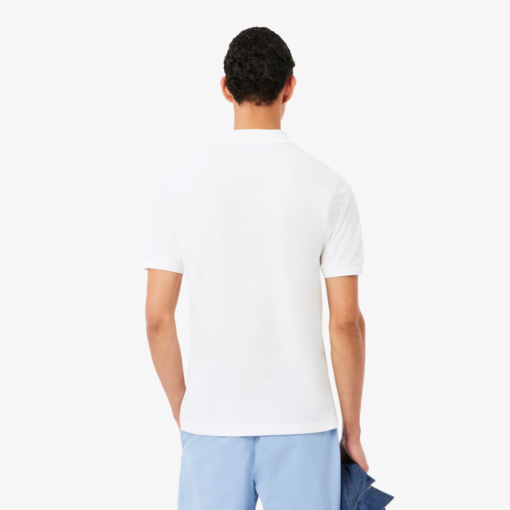 Εικόνα της Ανδρική Embroidery Detail Petit Pique Polo Μπλούζα Classic Fit