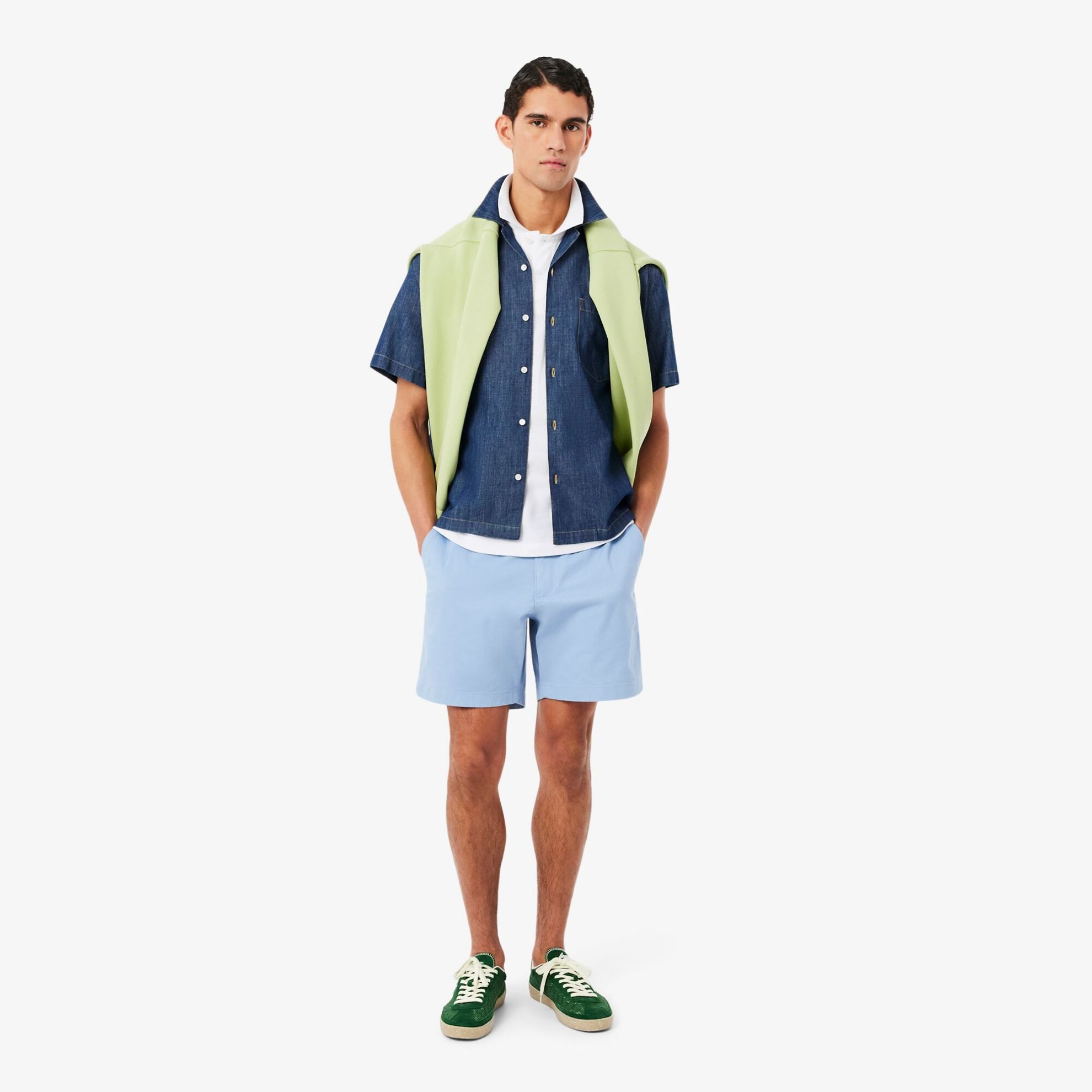 Εικόνα της Ανδρική Embroidery Detail Petit Pique Polo Μπλούζα Classic Fit