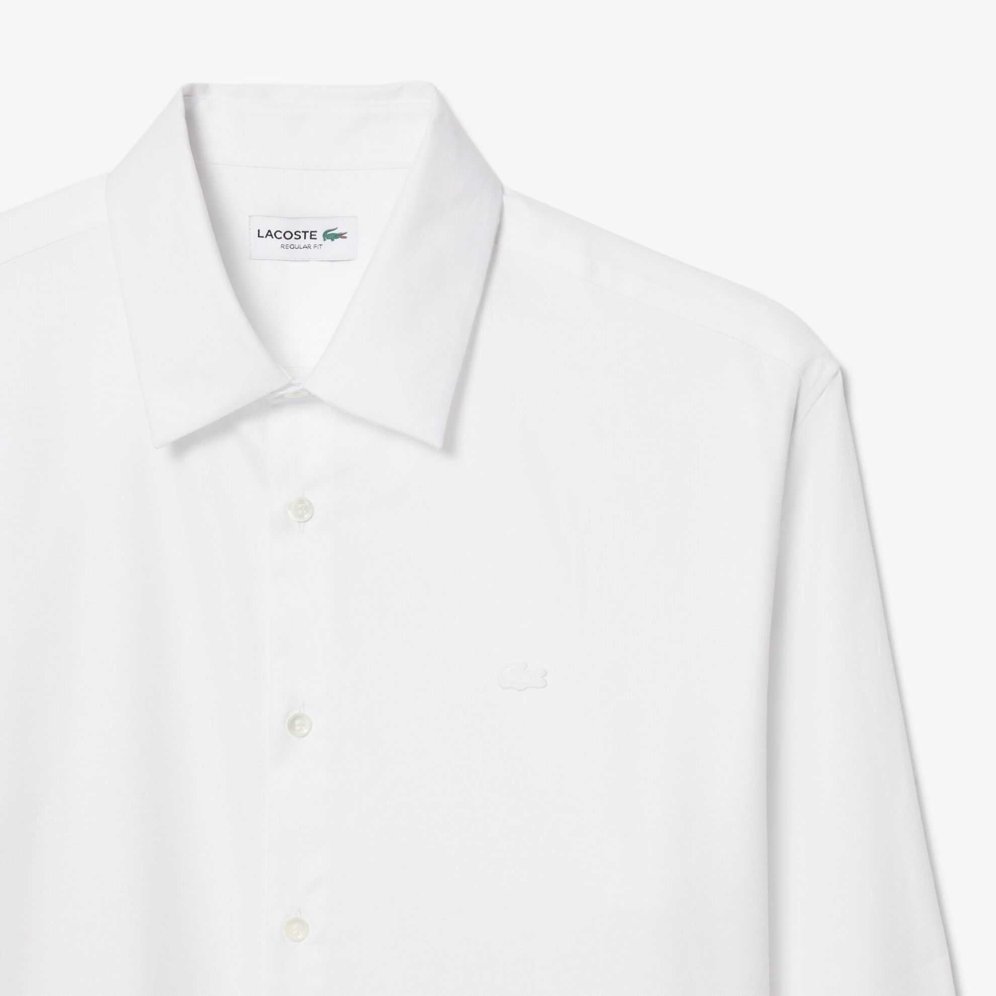 Εικόνα της Ανδρικό Textured Βαμβακερό Πουκάμισο Regular Fit