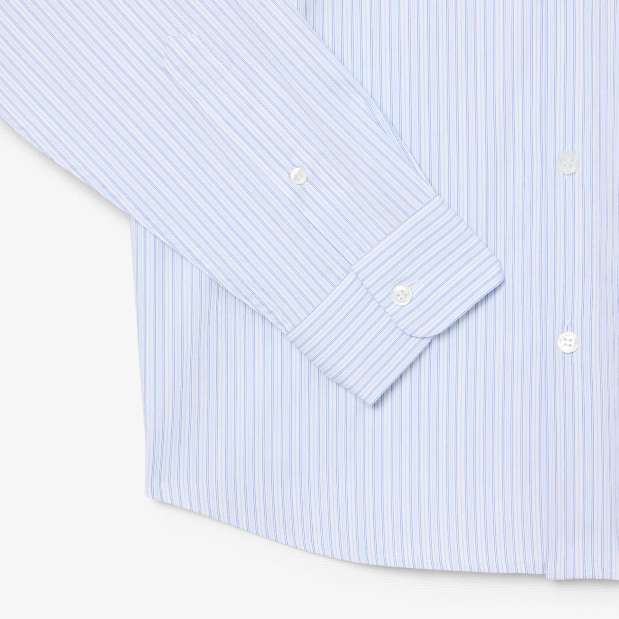 Εικόνα της Ανδρικό Slim Fit Striped Stretch Poplin Πουκάμισο