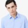 Εικόνα της Ανδρικό Striped Pinpoint Πουκάμισο Slim Fit