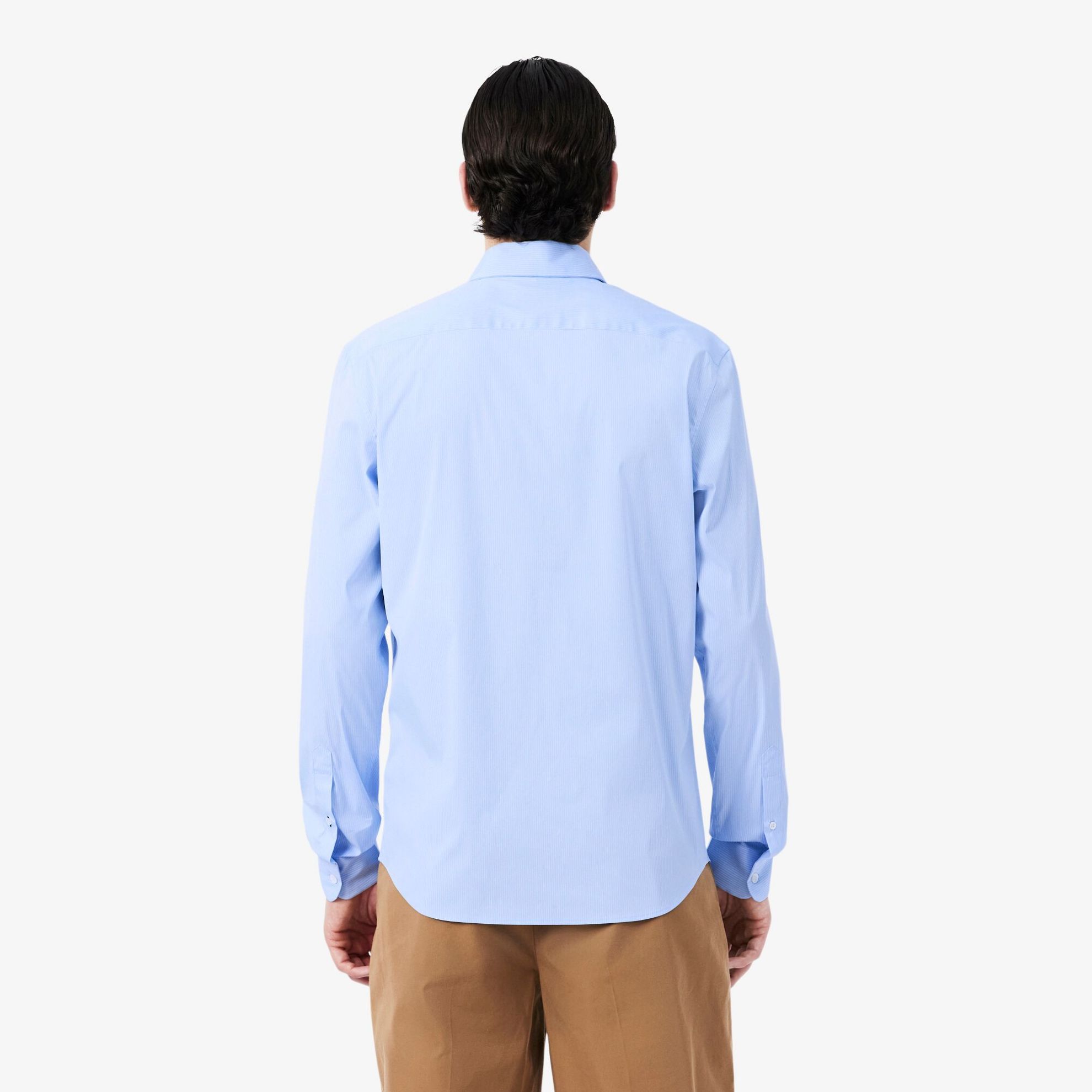 Εικόνα της Ανδρικό Striped Pinpoint Πουκάμισο Slim Fit