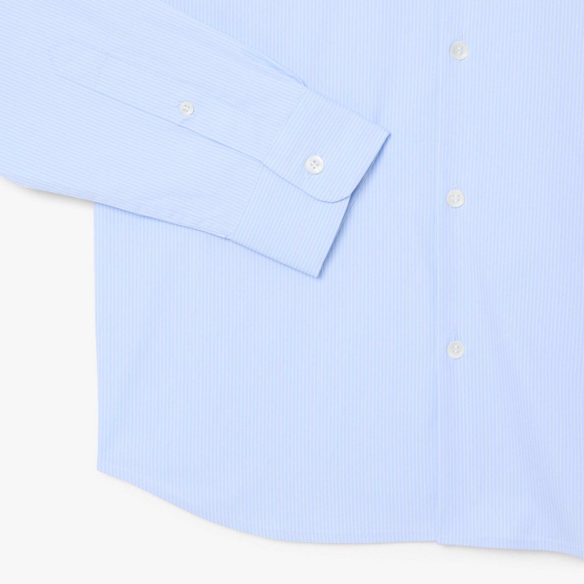 Εικόνα της Ανδρικό Striped Pinpoint Πουκάμισο Slim Fit