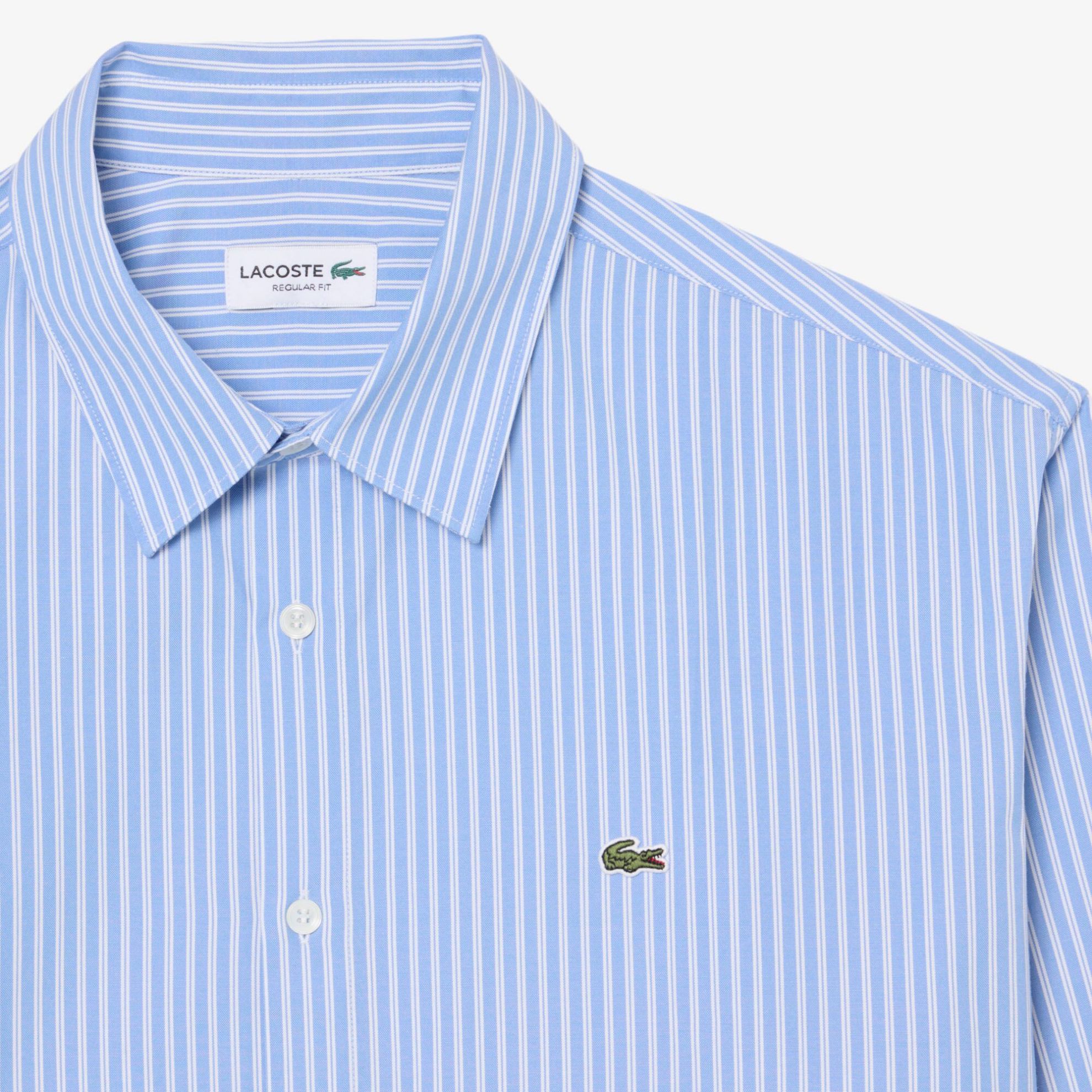 Εικόνα της Ανδρικό Striped Pinpoint Πουκάμισο Regular Fit