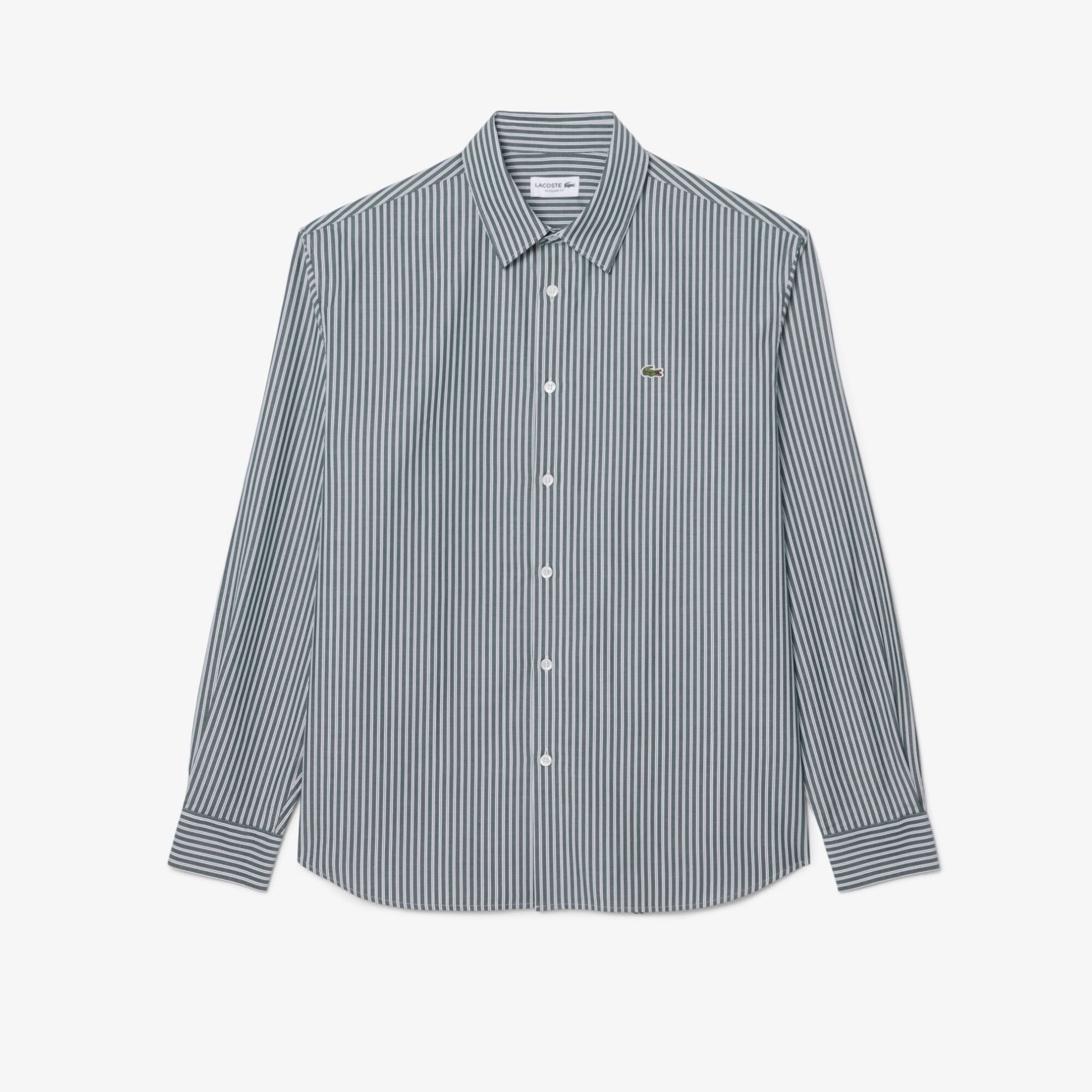 Εικόνα της Ανδρικό Striped Pinpoint Πουκάμισο Regular Fit