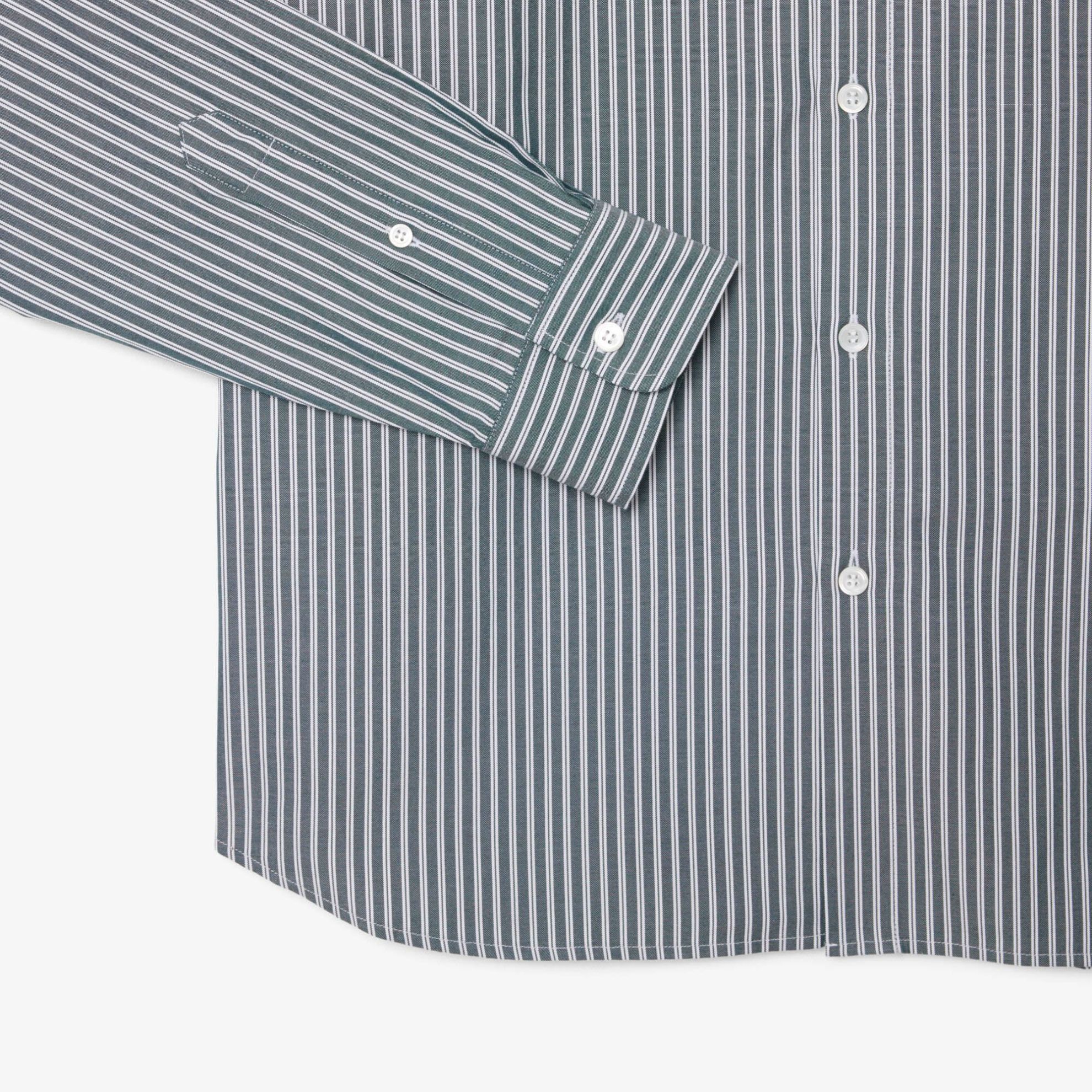 Εικόνα της Ανδρικό Striped Pinpoint Πουκάμισο Regular Fit