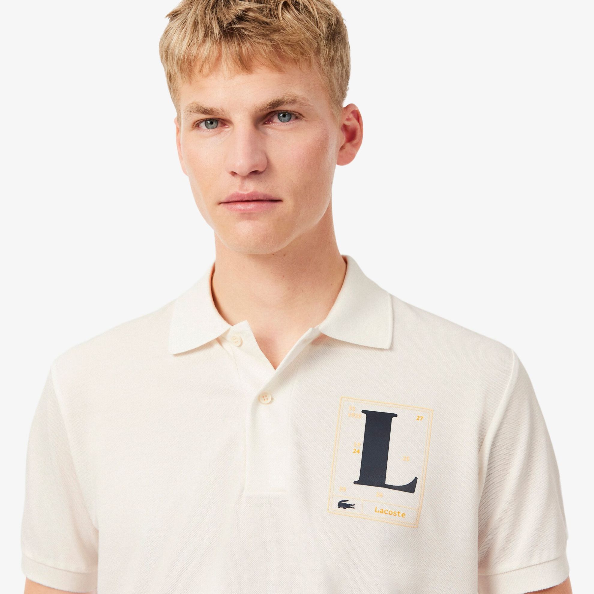 Εικόνα της Ανδρική Printed Piqué Polo Μπλούζα Classic Fit