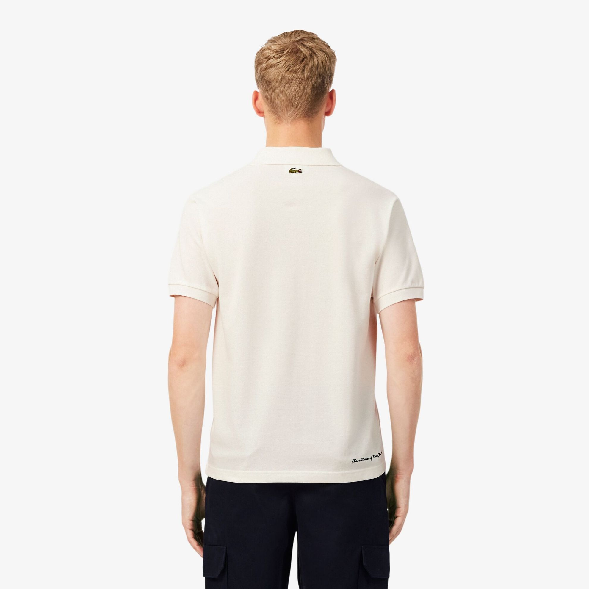 Εικόνα της Ανδρική Printed Piqué Polo Μπλούζα Classic Fit