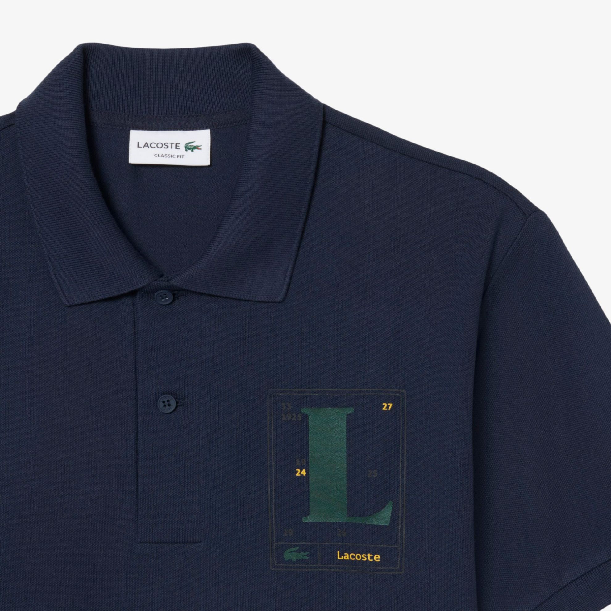 Εικόνα της Ανδρική Printed Piqué Polo Μπλούζα Classic Fit