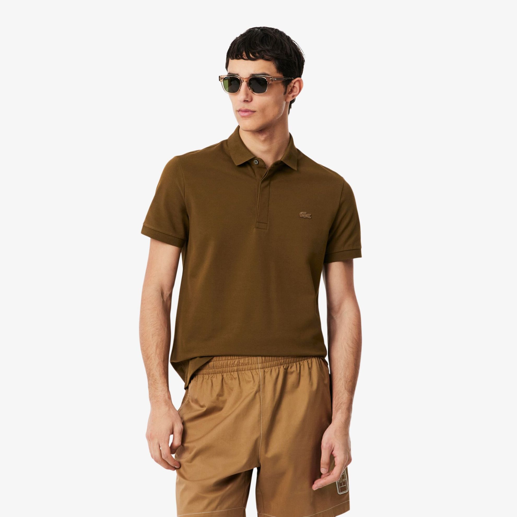 Εικόνα της Smart Paris Polo Μπλούζα Stretch Cotton Piqué