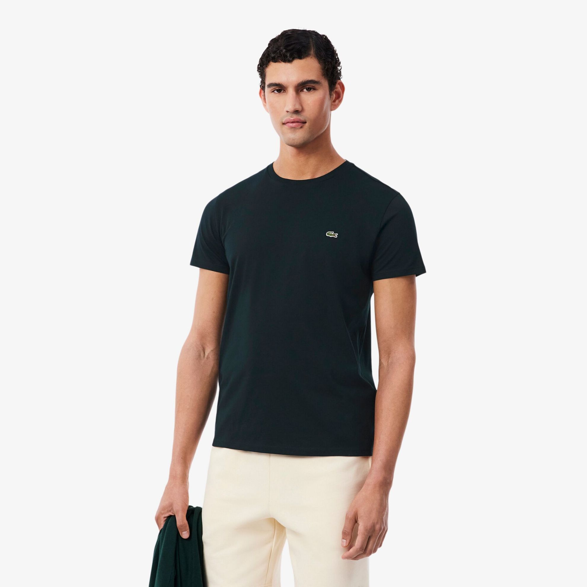 Εικόνα της Ανδρικό T-shirt Pima Cotton Jersey με Λαιμόκοψη